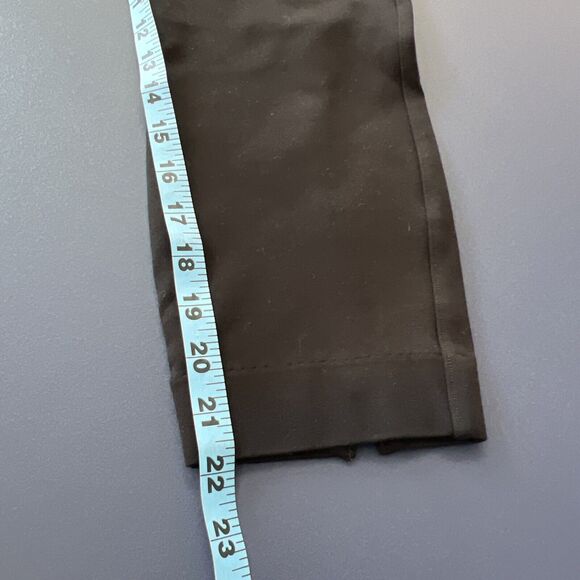 Spanx Womens Black Faux Pockets Capri Cropped Pull On Legging Pants M/PT - Picture 7 of 12